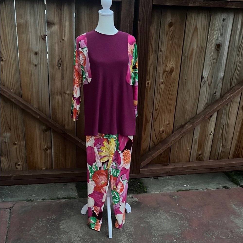 Antthony Original Burgundy Top & Pants